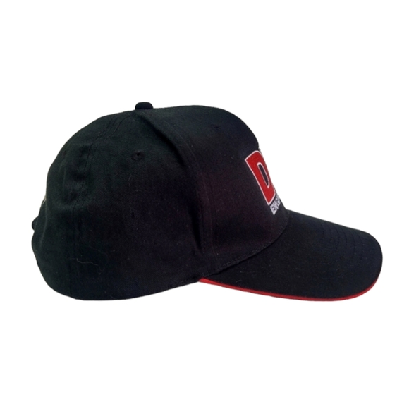 DX Engineering Snapback Baseball Cap Hat Black Red White (Ham Radio Equipment) - Picture 3 of 8